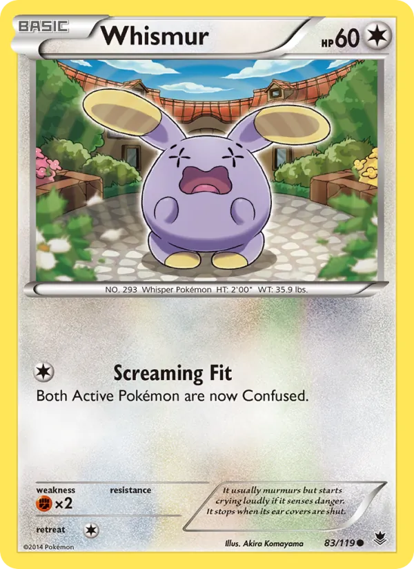 Whismur card