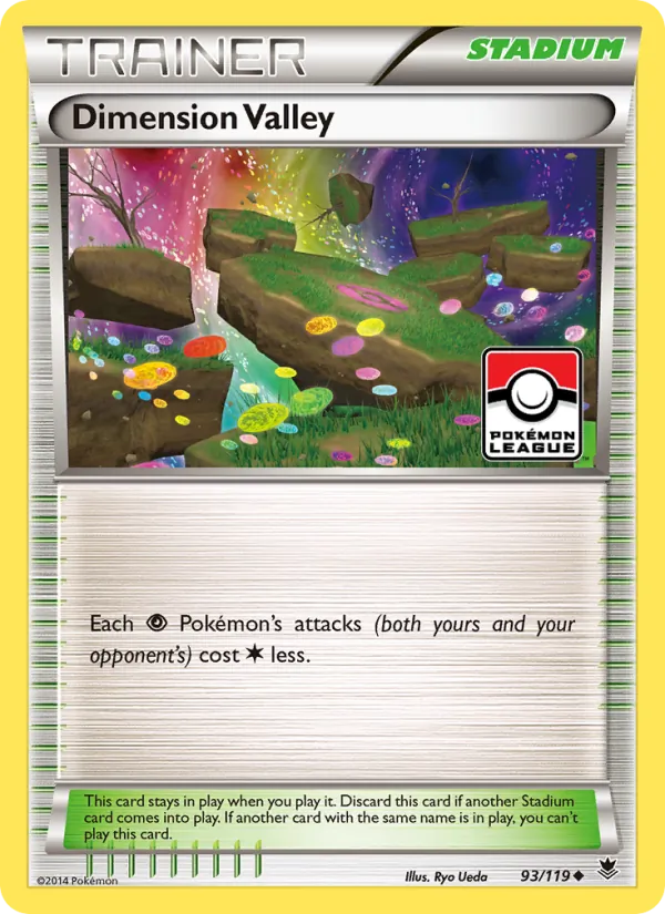 Dimension Valley card