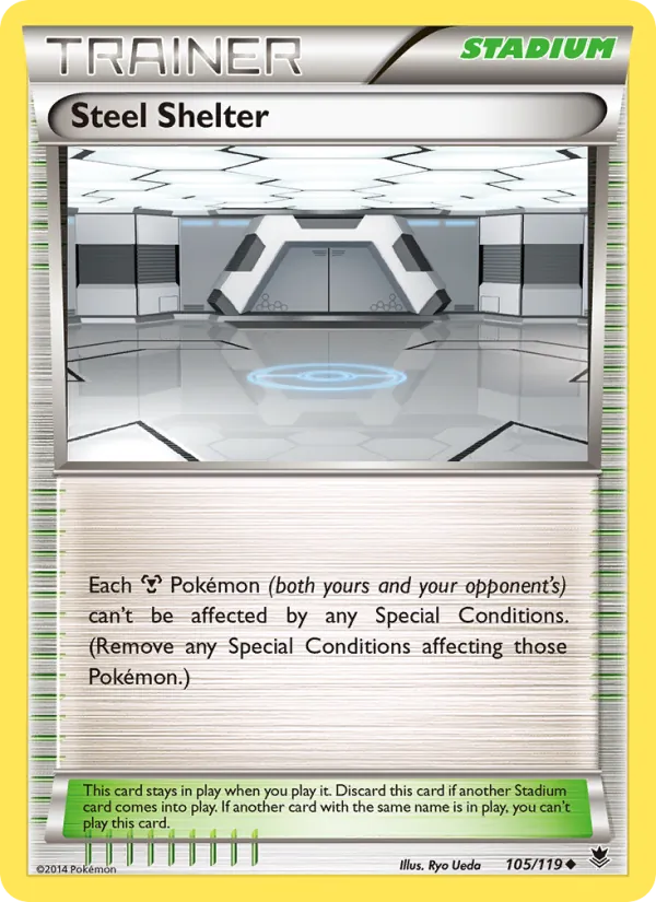 Steel Shelter card