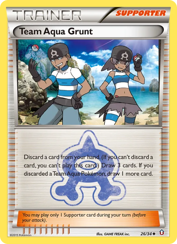 Team Aqua Grunt card