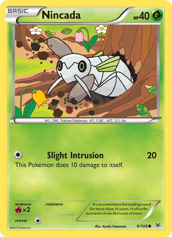 Nincada card