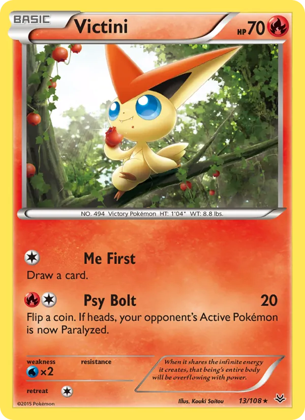 Victini card