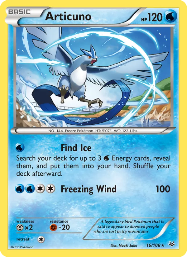 Articuno Pokémon card
