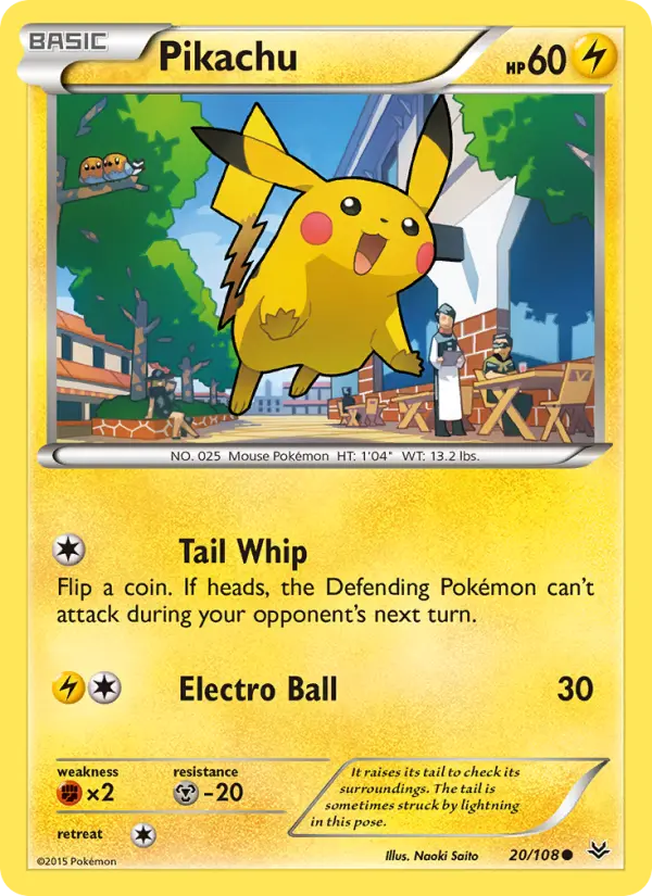 Pikachu Pokémon card