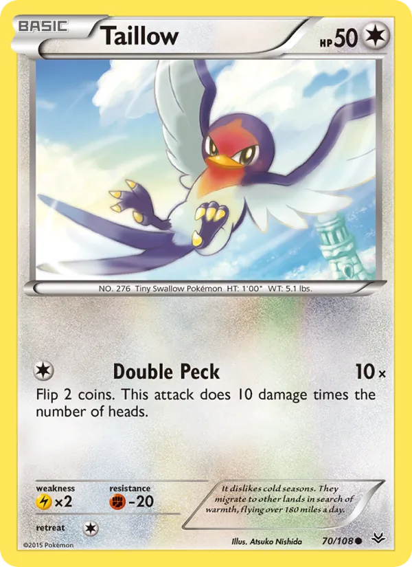 Taillow card