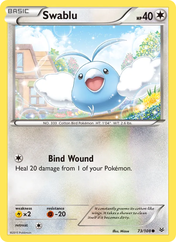 Swablu card