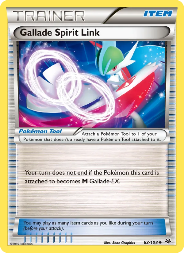 Gallade Spirit Link card