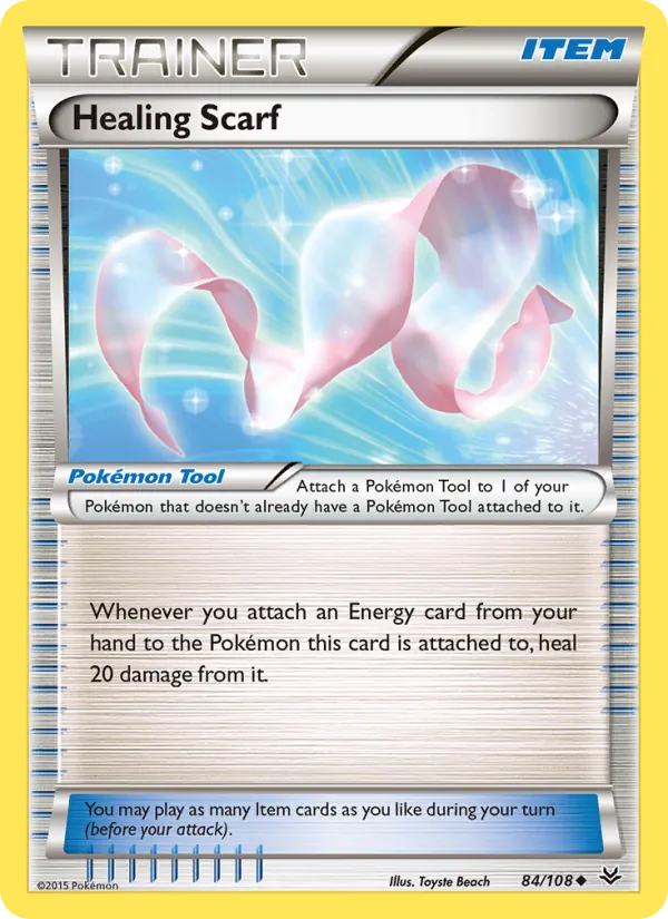 Healing Scarf card