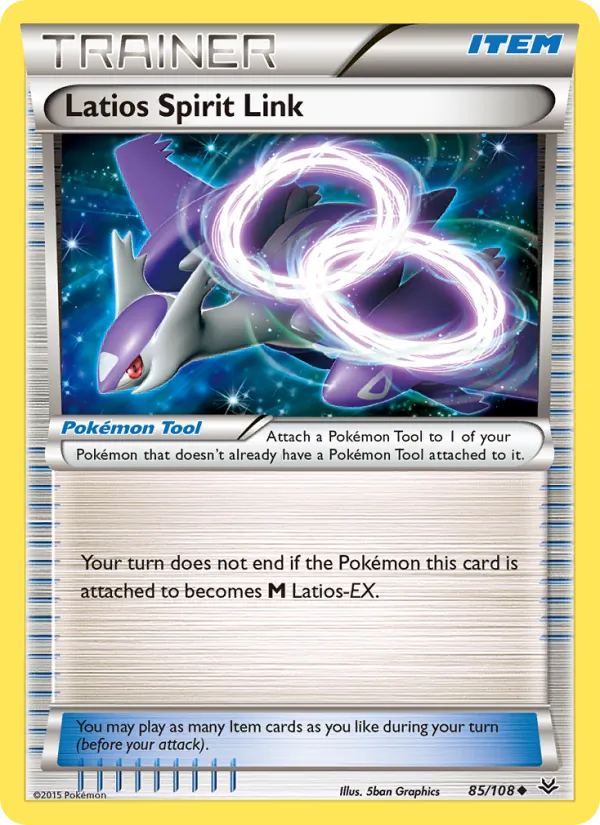 Latios Spirit Link card