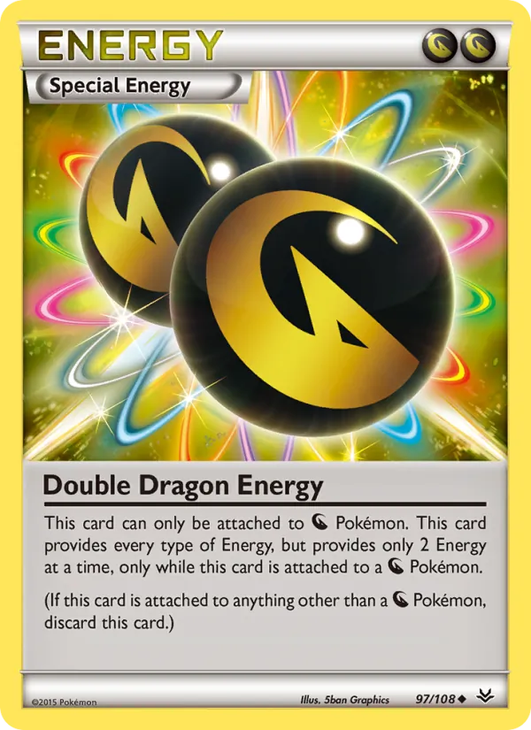 Double Dragon Energy card