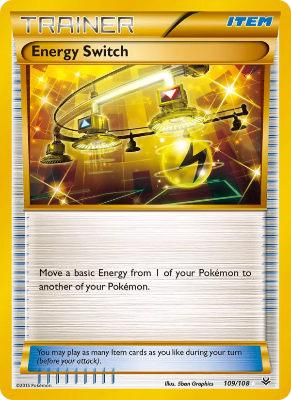 Energy Switch Pokémon card