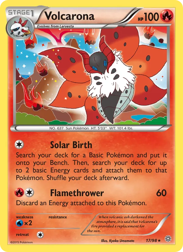 Volcarona card