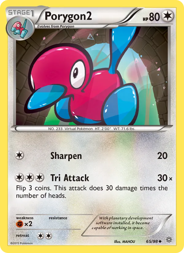 Porygon2 Pokémon card