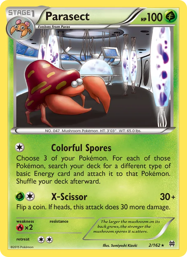 Parasect card