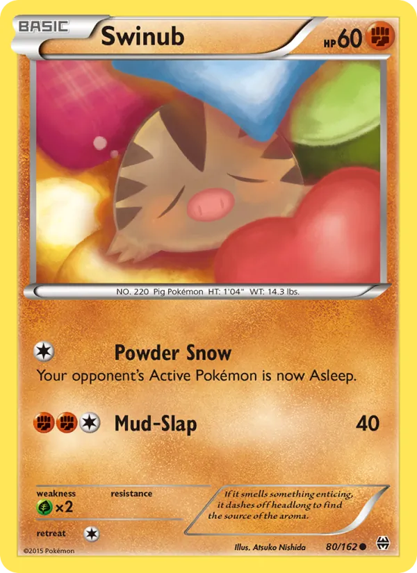 Swinub card
