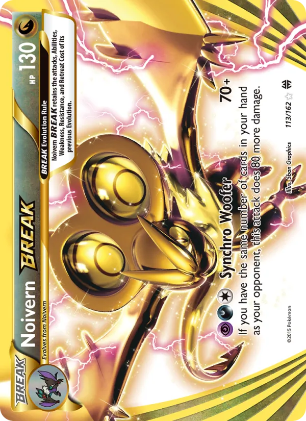 Noivern BREAK Pokémon card