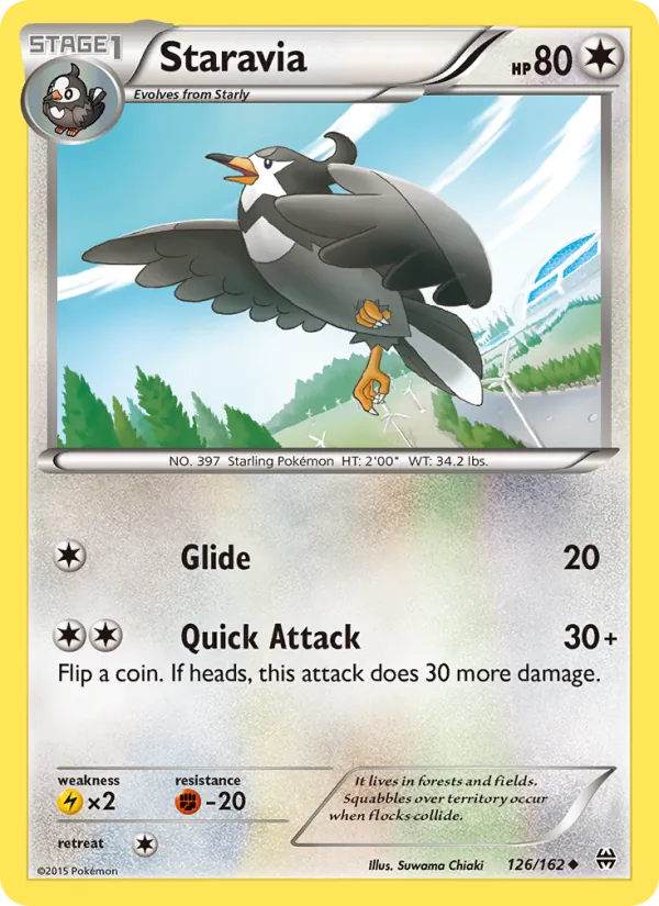 Staravia card