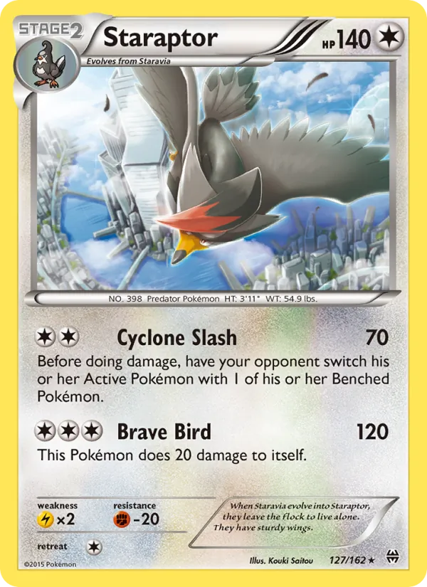 Staraptor card