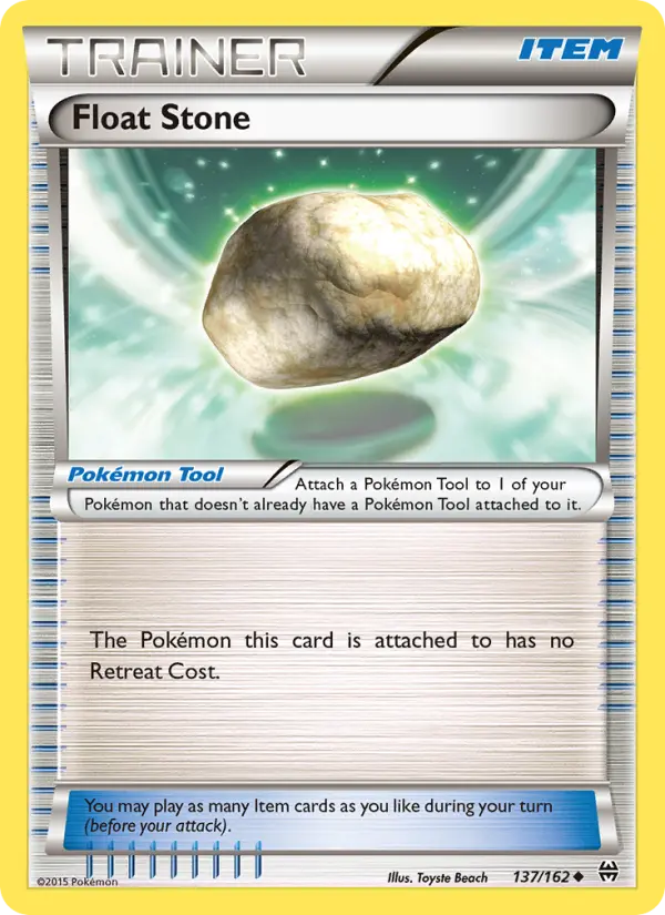Float Stone Pokémon card