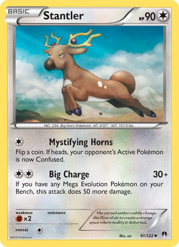 Stantler card