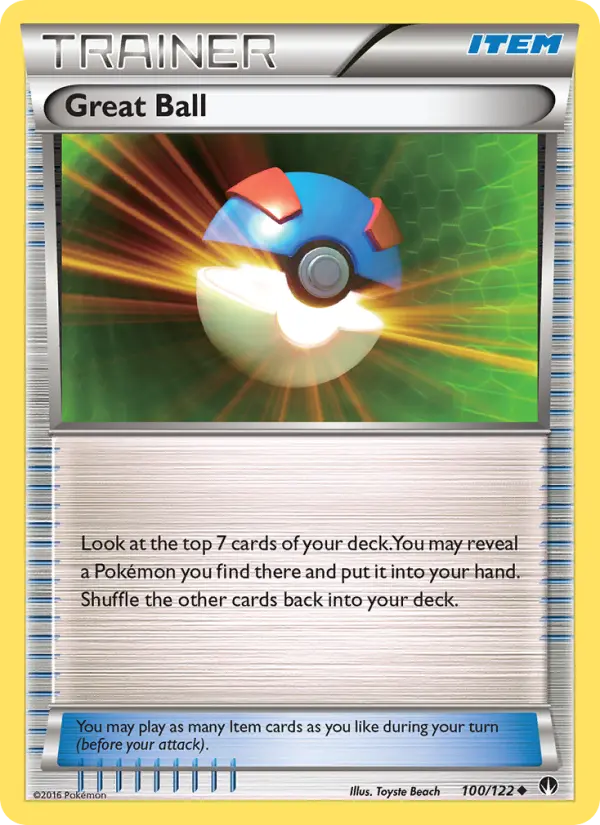 Great Ball Pokémon card