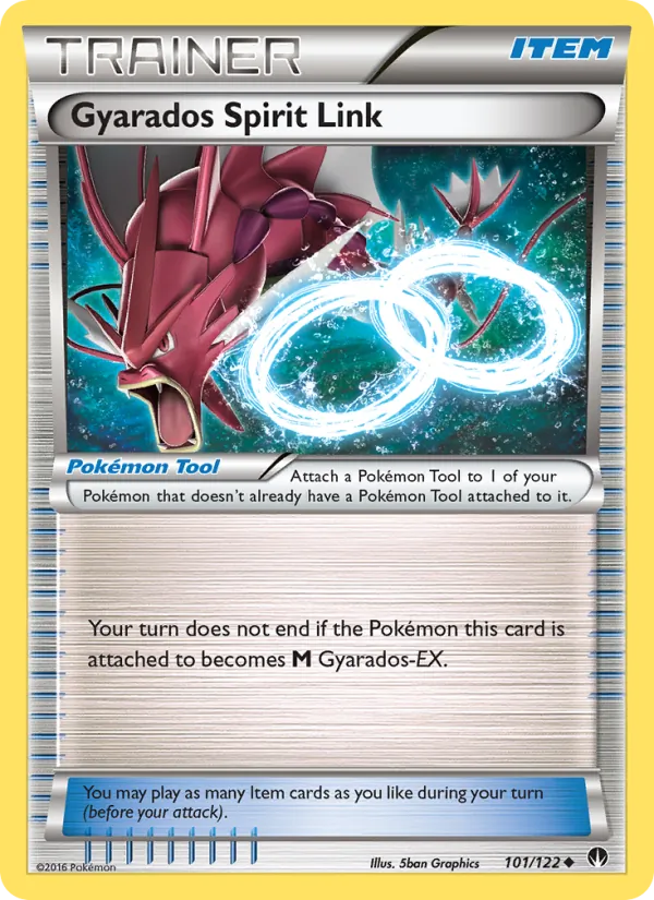Gyarados Spirit Link card