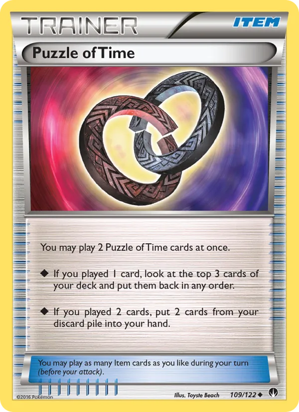 Puzzle of Time card