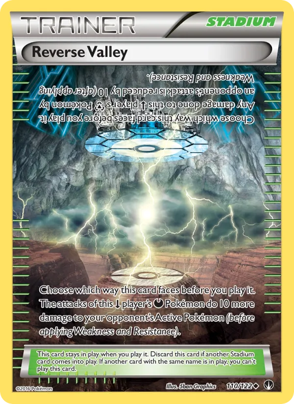 Reverse Valley card