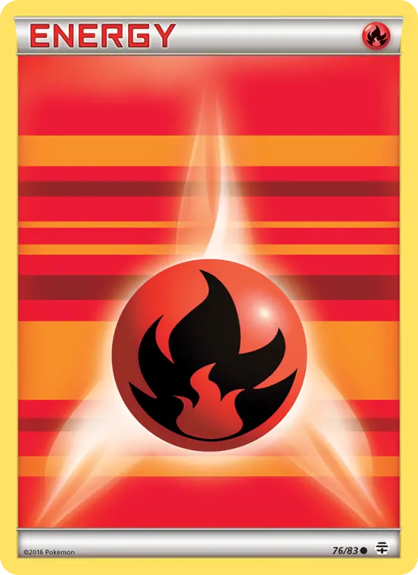 Fire Energy Pokémon card