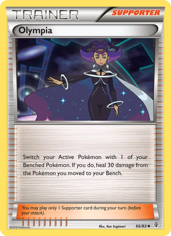 Olympia card