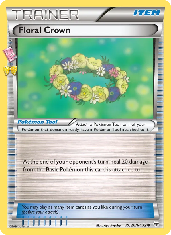 Floral Crown card
