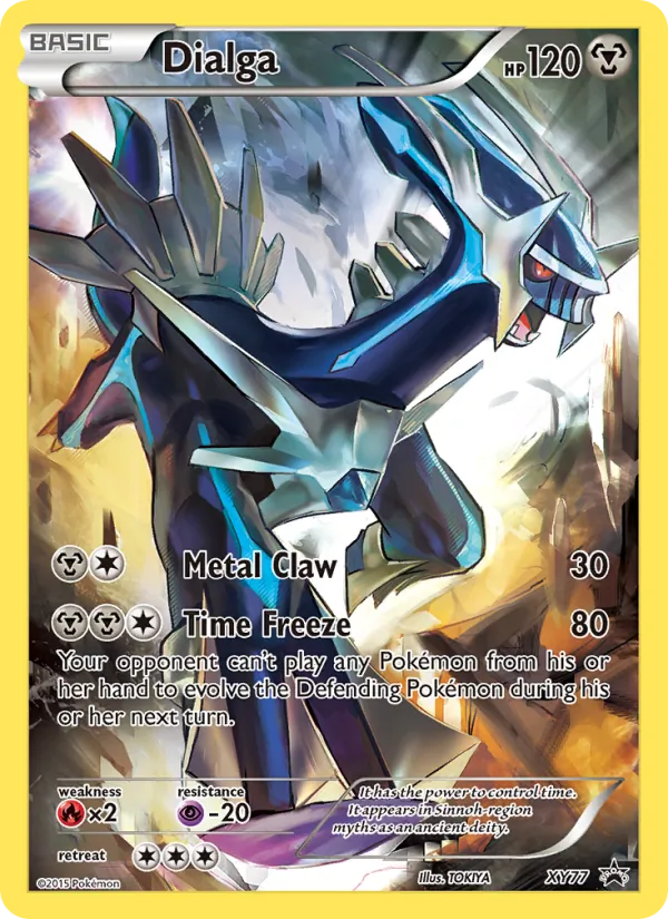Dialga Pokémon card