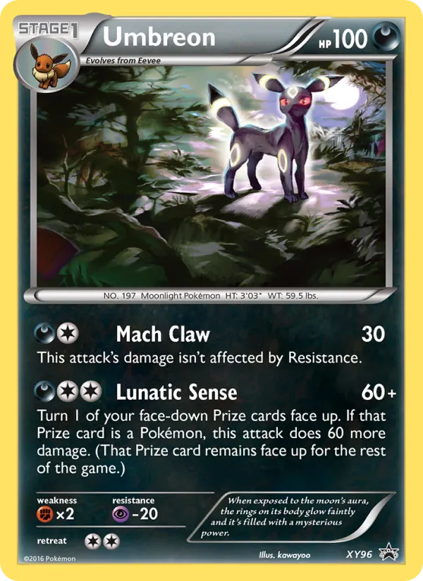 Umbreon Pokémon card