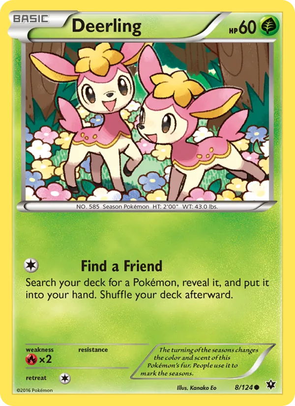 Deerling card