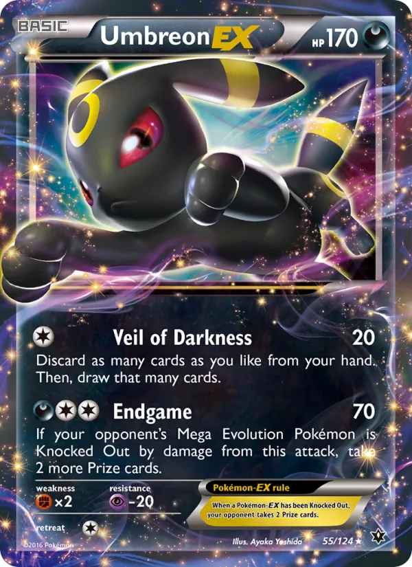 Umbreon EX Pokémon card