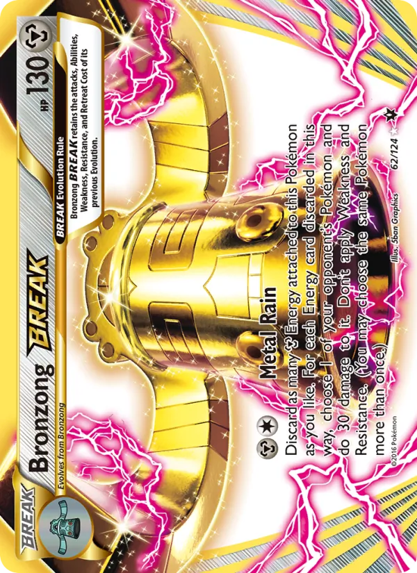 Bronzong BREAK Pokémon card