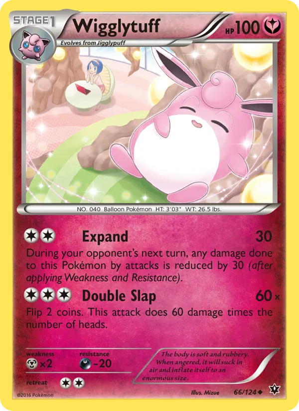 Wigglytuff Pokémon card
