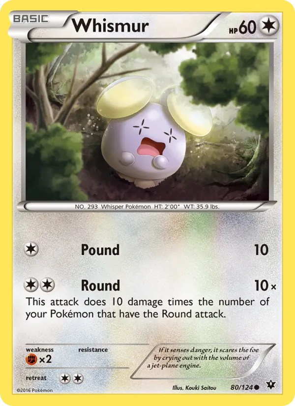 Whismur card