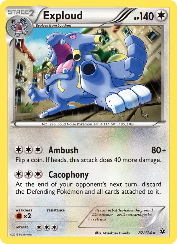 Exploud card