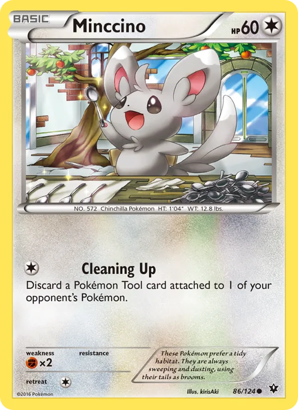 Minccino Pokémon card
