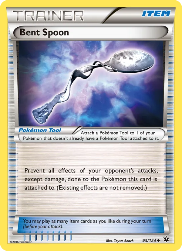 Bent Spoon card
