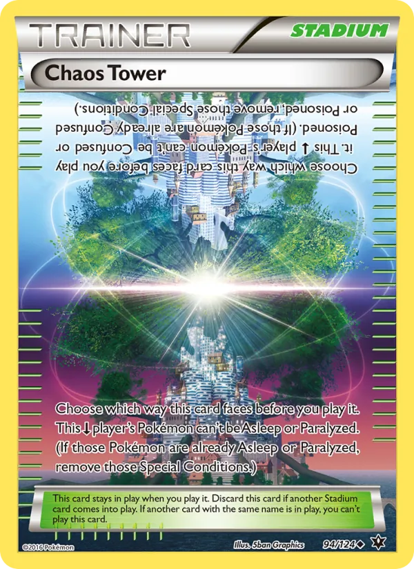 Chaos Tower card
