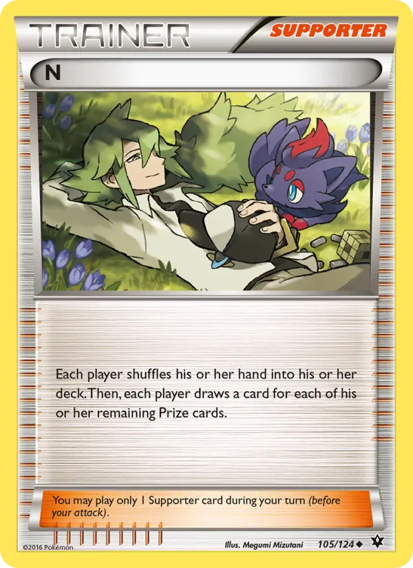 N Pokémon card