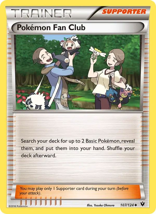 Pokémon Fan Club Pokémon card