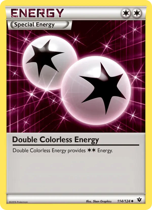 Double Colorless Energy Pokémon card