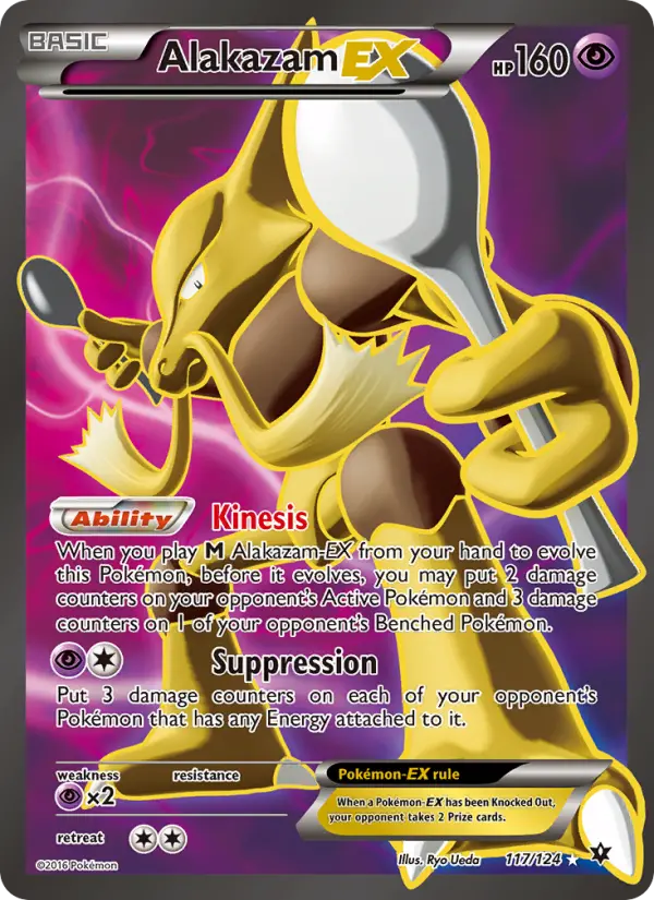 Alakazam EX Pokémon card