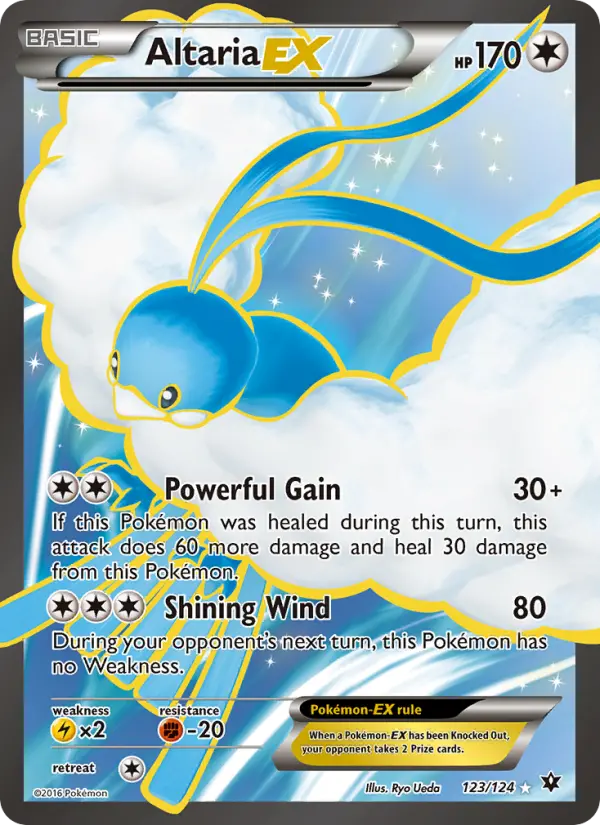 Altaria EX Pokémon card