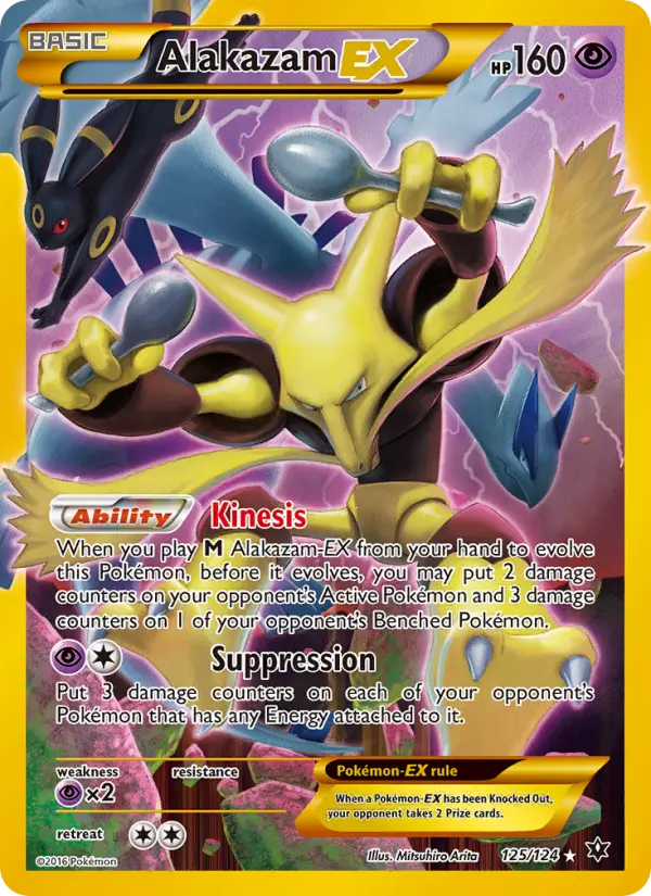 Alakazam EX Pokémon card