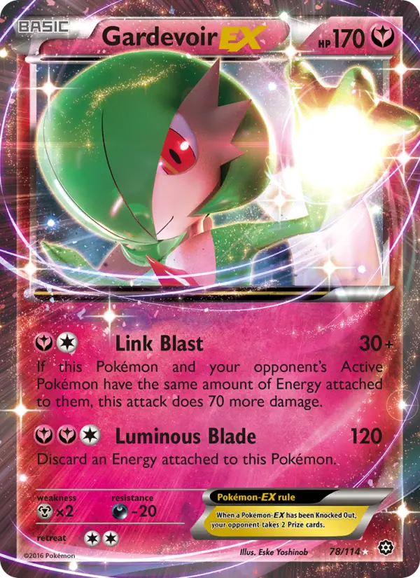 Gardevoir EX Pokémon card