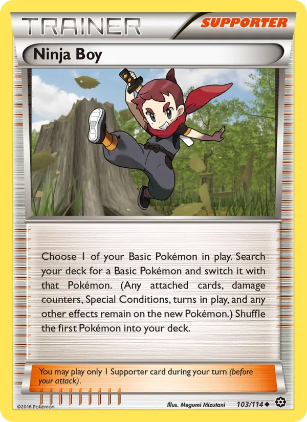 Ninja Boy card